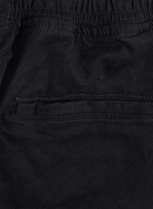 Black Cargo Pant - Khotwh